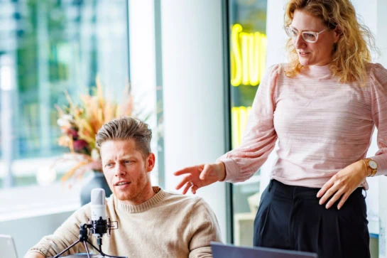 Van stemgeluid naar stampvolle zaal